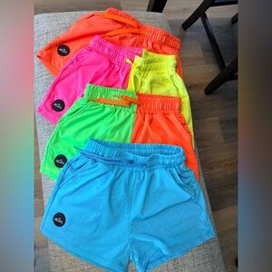 Surfside Co Hybrid Swim/Walk Shorts Bundle (4) Boys Bright, Athletic Shorts